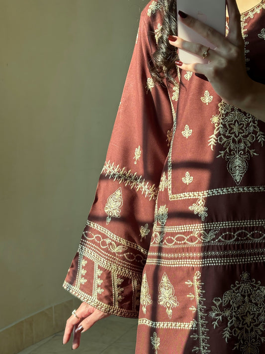 Libas Embroiderey 2pc (PLAZO)