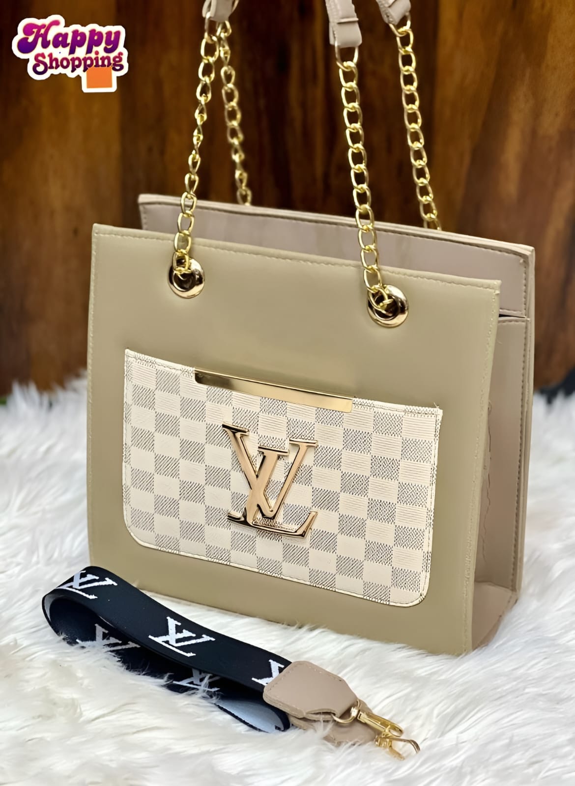 LV CROSS BODY BAG FOR GIRLS WITH 2 STRAP[