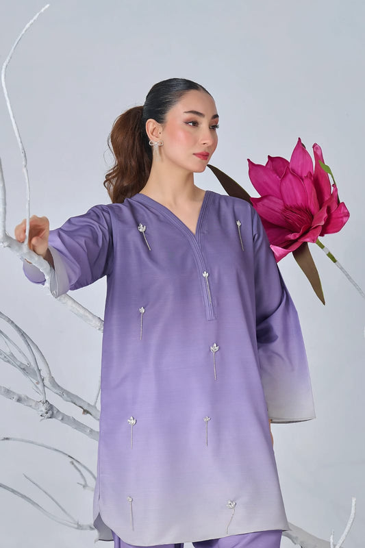 SHAMOOZ SILK PRINTED UNSTITCHED 3PC