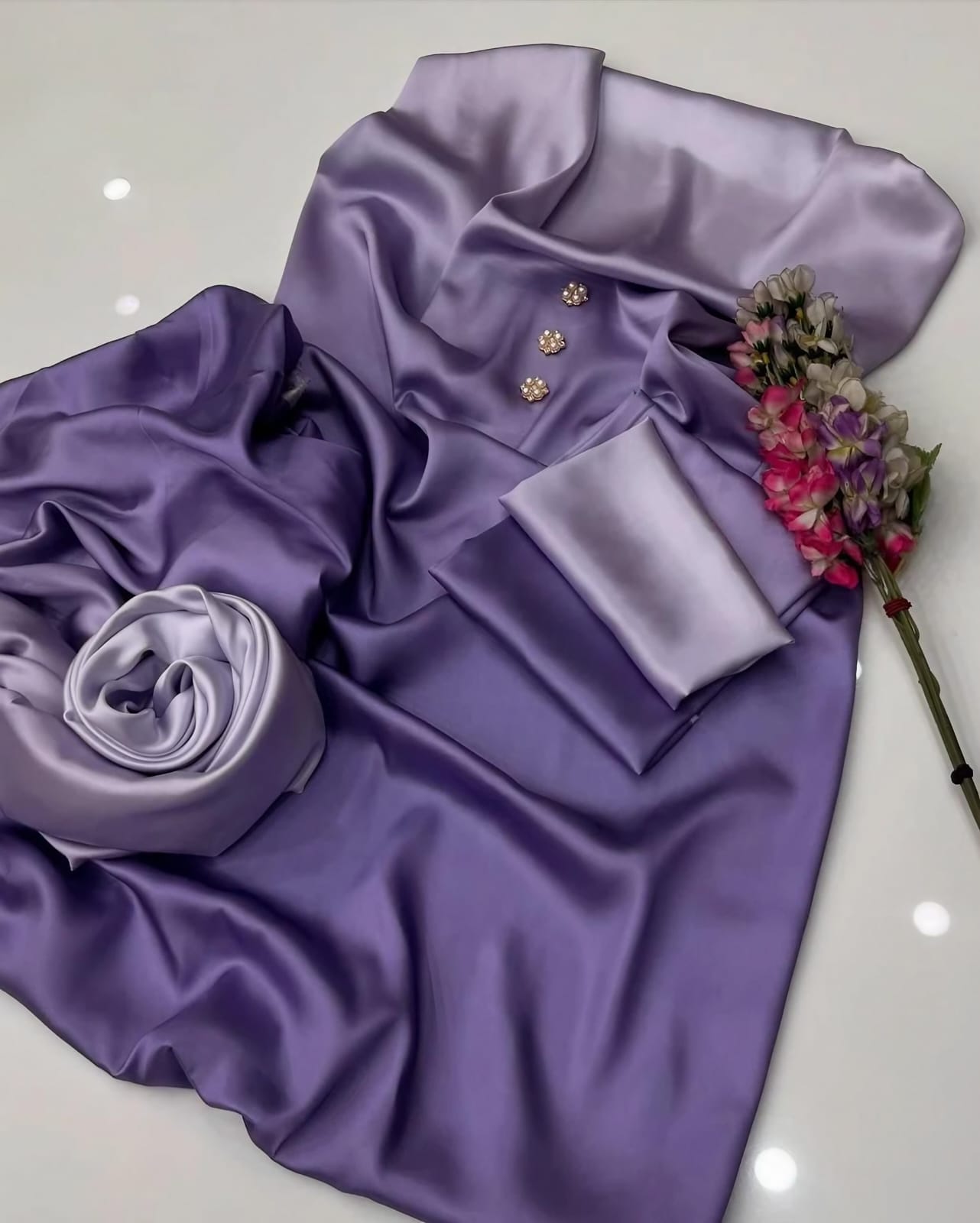 SHAMOOZ SILK PRINTED UNSTITCHED 3PC