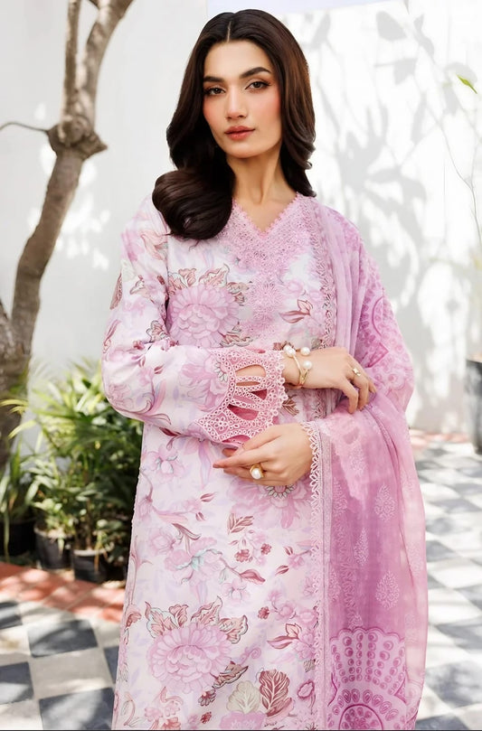 Khaddar Digital Printed 3- Piece Suit