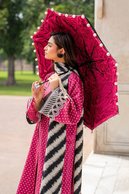 BAROQUE All-Over Printed Unstitched 3-Piece