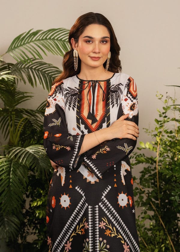 LONG SILK KAFTAN 2pc