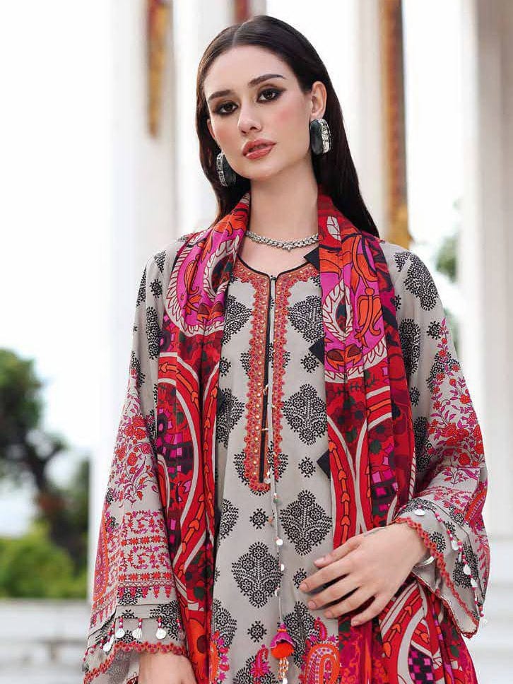 CHARIZMA – Airjet Khaddar Digital Print 3PC