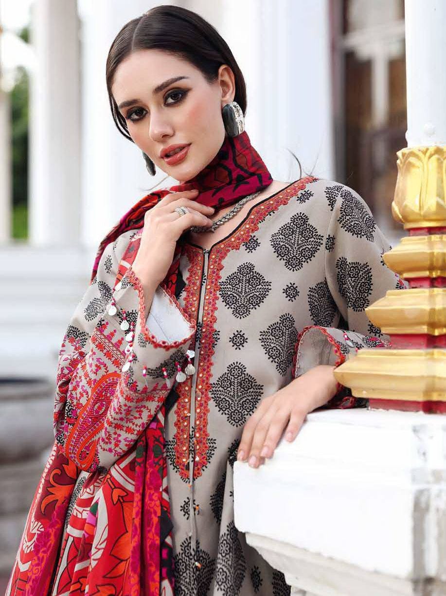 CHARIZMA – Airjet Khaddar Digital Print 3PC