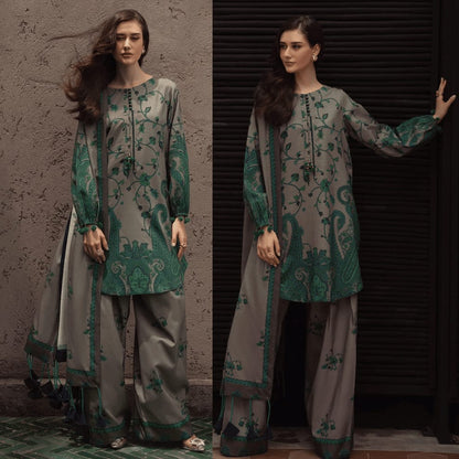 CHARIZMA – Airjet Khaddar Digital Print 3PC