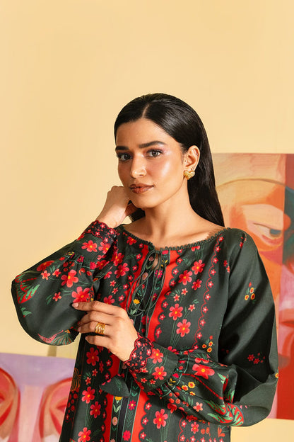 Green Floral Co-Ord Set 2pc