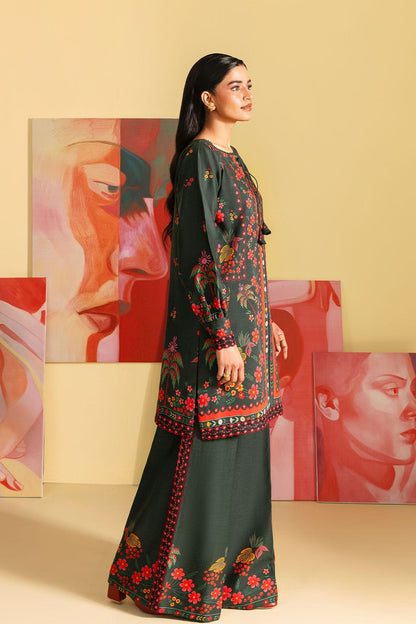 Green Floral Co-Ord Set 2pc