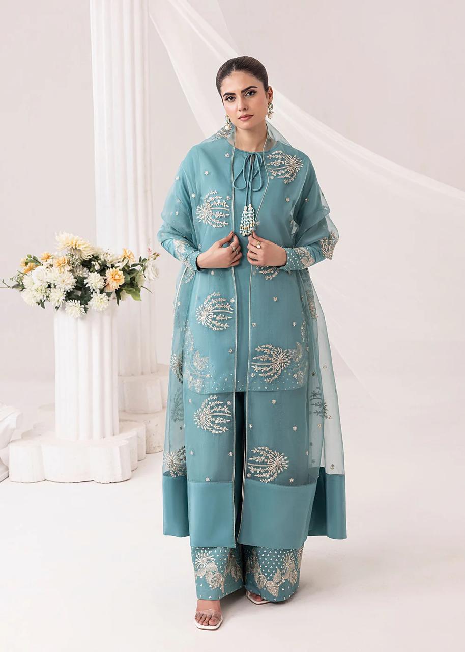 ERISHA EMBROIDERED 3PC – Premium Eid Collection