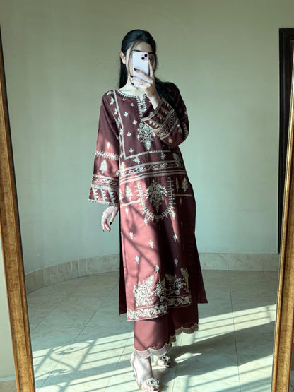 Libas Embroiderey 2pc (PLAZO)