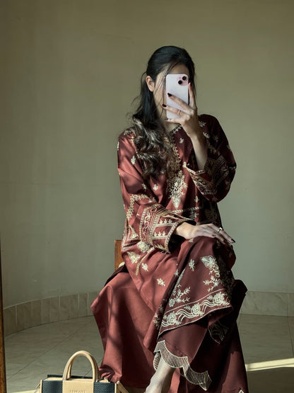 Libas Embroiderey 2pc (PLAZO)