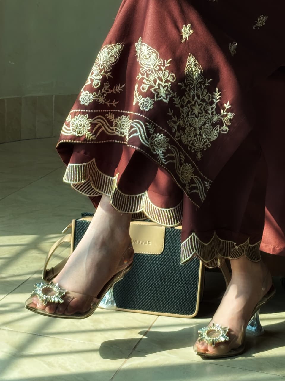 Libas Embroiderey 2pc (PLAZO)