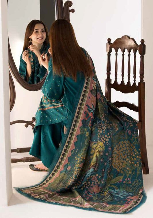 SOBIA NAZIR- 3pc Heavy Embroidered Lawn Suit