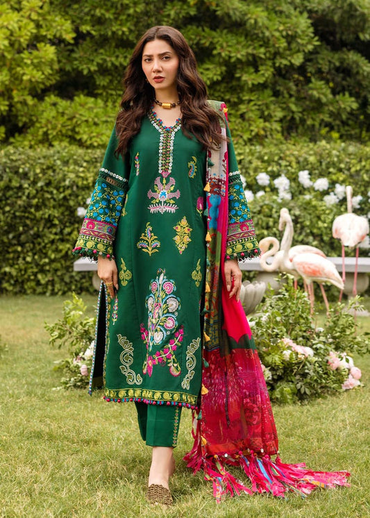 SIRAA- By Sadaf Fawad Fully Embroidered 3Pc
