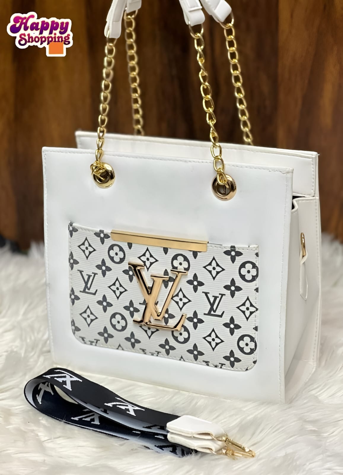 LV CROSS BODY BAG FOR GIRLS WITH 2 STRAP[