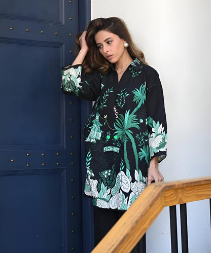 AESTHETIC DIGITAL PRINTED Co ORD SET 2PC