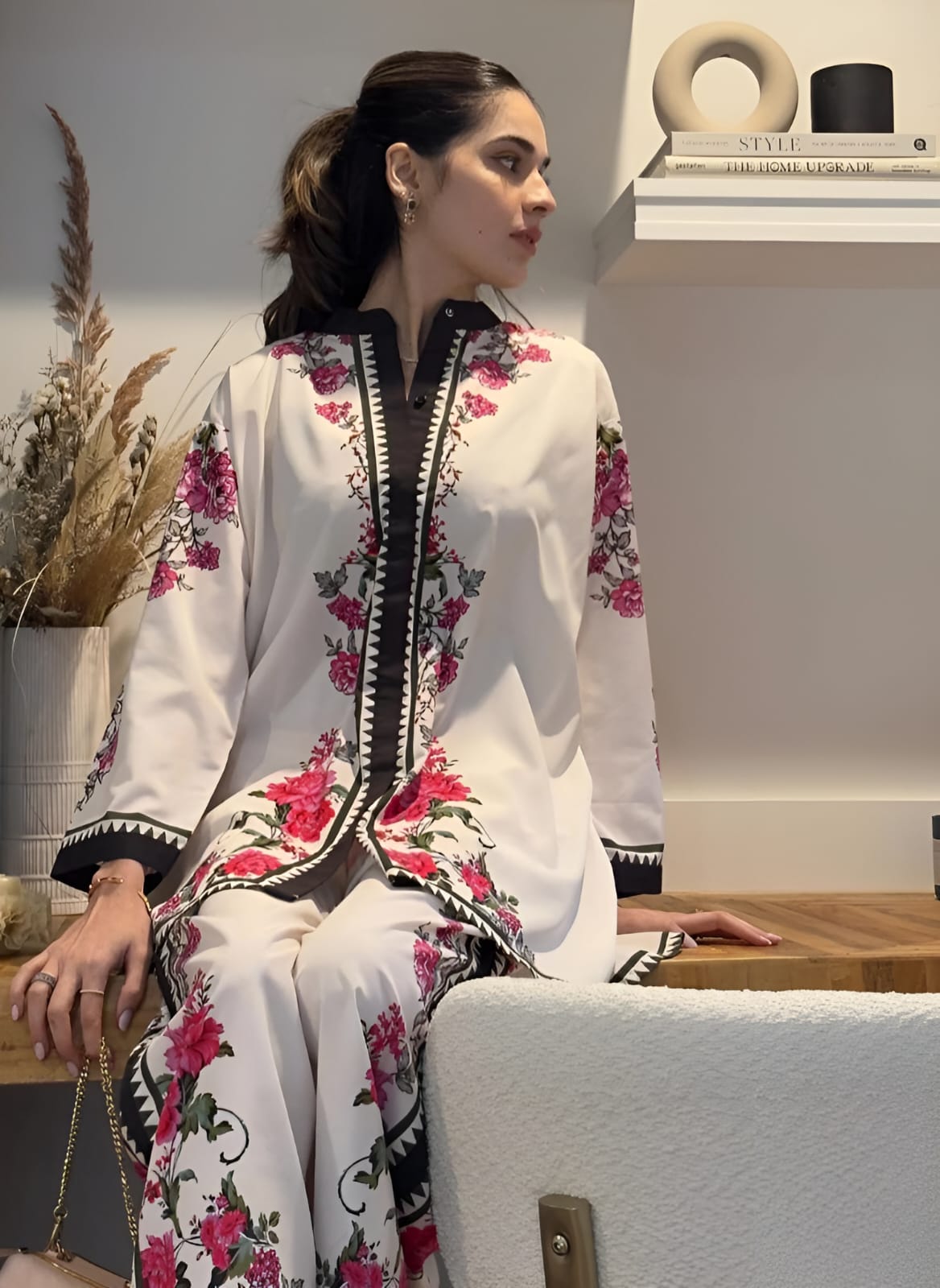 GULAB DIGITAL PRINTED CO ORD SET 2PC