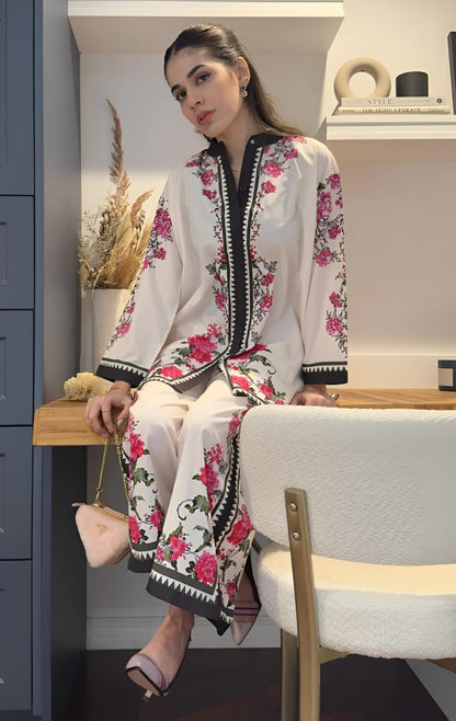 GULAB DIGITAL PRINTED CO ORD SET 2PC