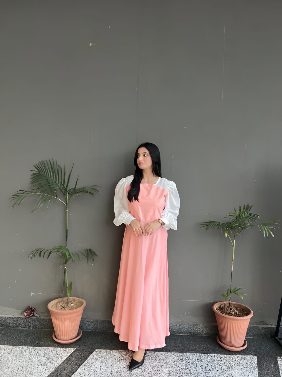 HAZEL SOFT PEACH 🍑 MAXI