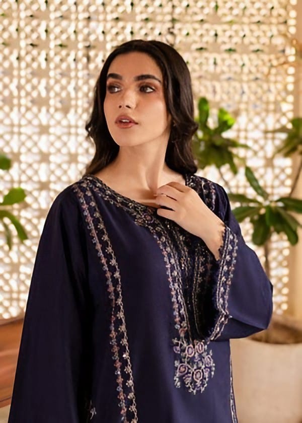 Batik 2pc Embroided Premium Dhanak