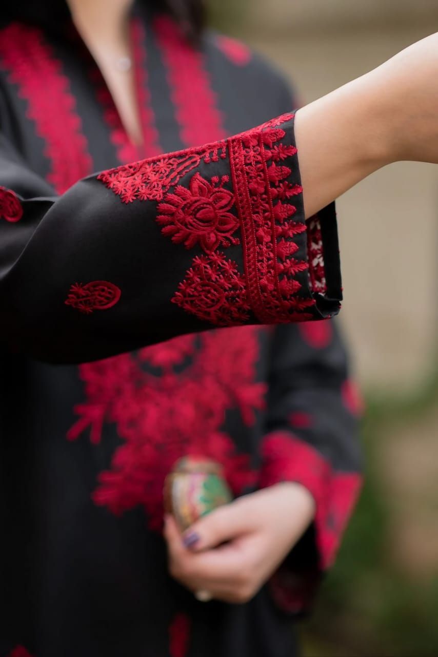 Batik Dhanak 2pc Embroided