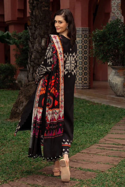 Mahnoor Printed Premium Silk 3pc