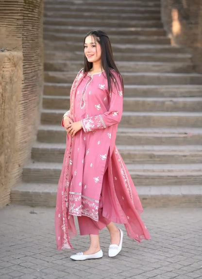 Nazneen Embroidery 3 Piece Set