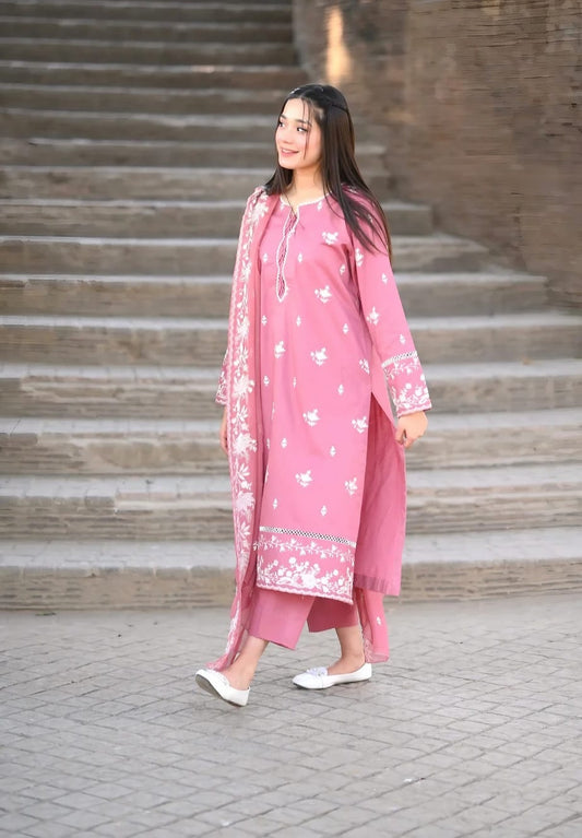 Nazneen Embroidery 3 Piece Set