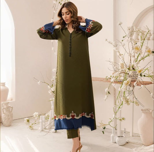 QASWA Marina Embroidered 3-Piece