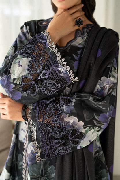 BAROQUE Khaddar All-Over Printed Unstitched 3-Piece