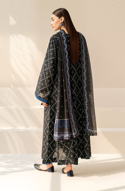 BAROQUE Khaddar All-Over Printed Unstitched 3-Piece