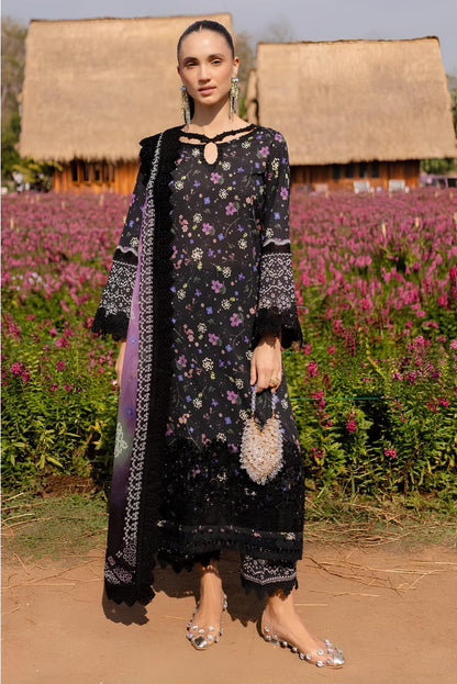 BAROQUE Khaddar All-Over Printed Unstitched 3-Piece