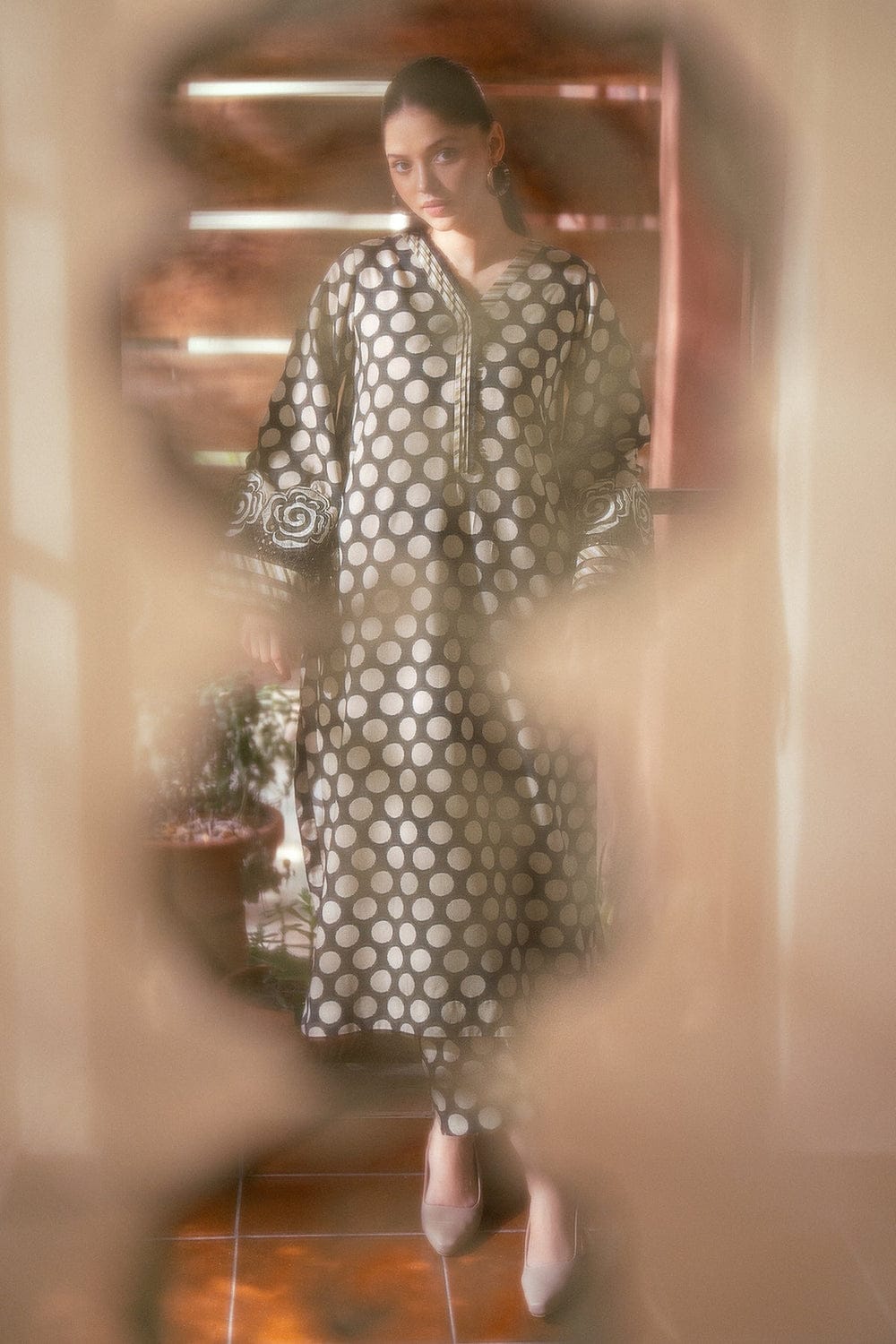 BAROQUE Khaddar All-Over Printed Unstitched 3-Piece