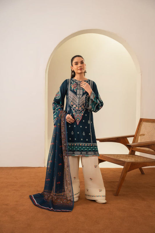 DURE FISHAN- Embroiderey 3PC