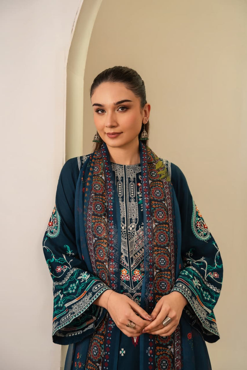 DURE FISHAN- Embroiderey 3PC