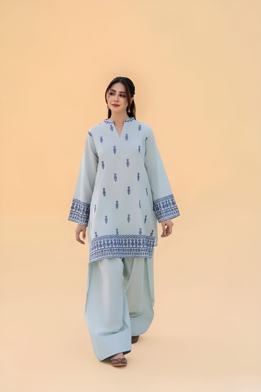 DAINA LAWN 2PC ( FARSHI SHALWAR )